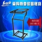 乐科特LKT-MX-3 加厚加粗16U调音台支架机柜DJ架带防滑自锁